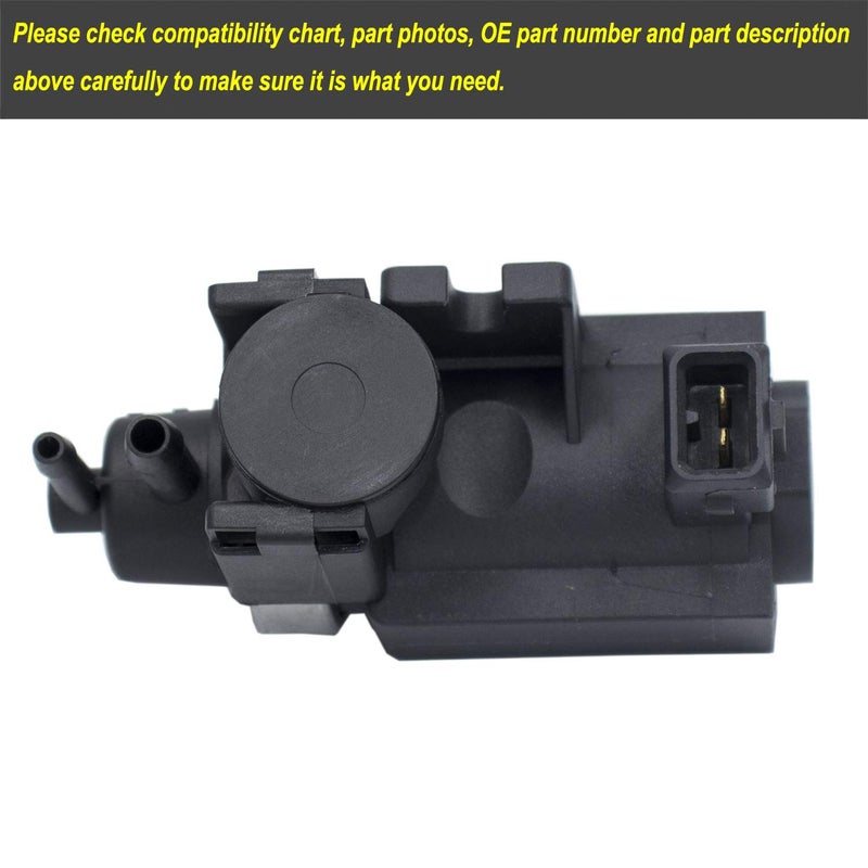 MOCW BC3Z-9E882-A BC3Z9E882A Turbo Wastegate Solenoid Vacuum Valve Fit for 2011-2016 Ford F-250 F-350 Super Duty 6.7L V8 DIESEL Black - Image 5